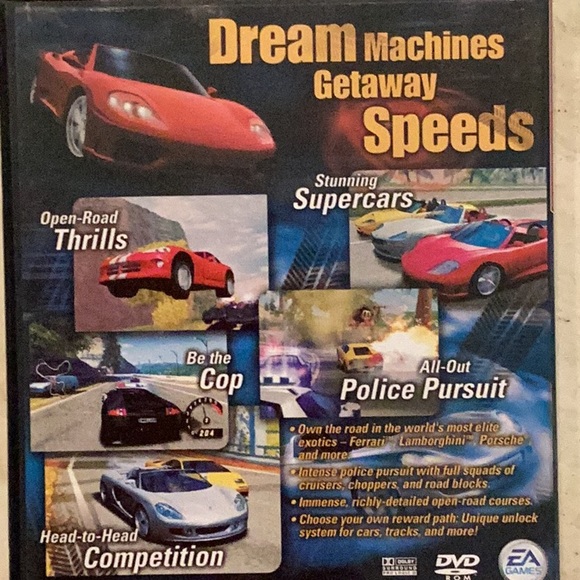 Need For Speed Underground PlayStation 2 Game Hot Pursuit & Gran Turismo PS2 Lot - Picture 8 of 12